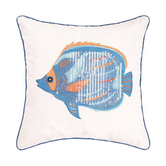 Galapagos Fish Pillow
