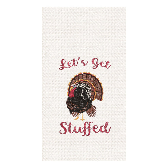 Let's Get Stuffed - Waffle Kitchen Towel