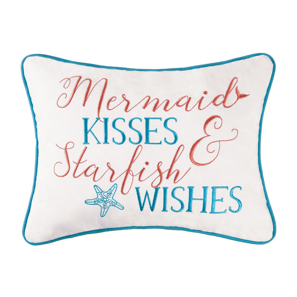 Mermaid Kisses Pillow