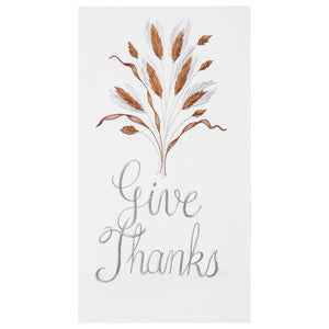 Give Thanks - Flour Sack Kitchen Towel