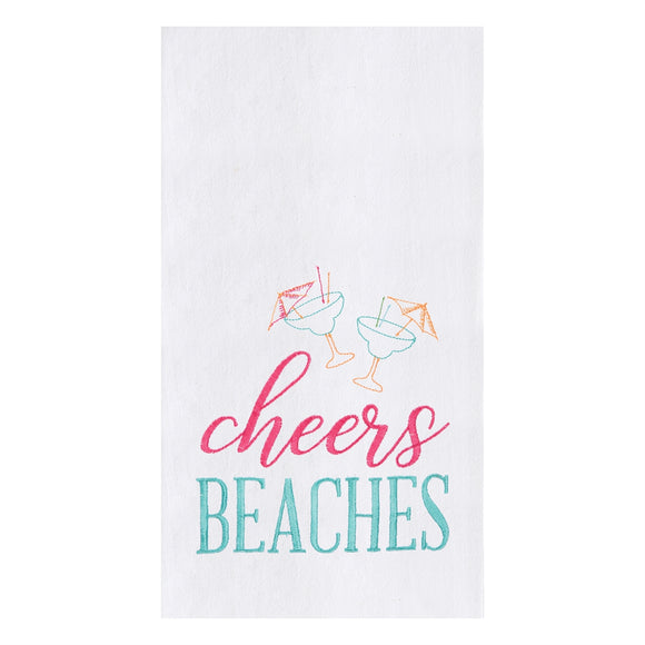 Cheers Beaches - Flour Sack Kitchen Towel