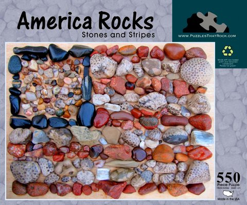 America Rocks - Stones & Stripes