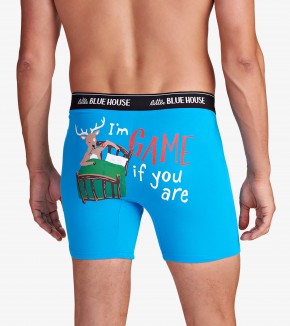 I'm Game If You Are Men's Boxer Briefs