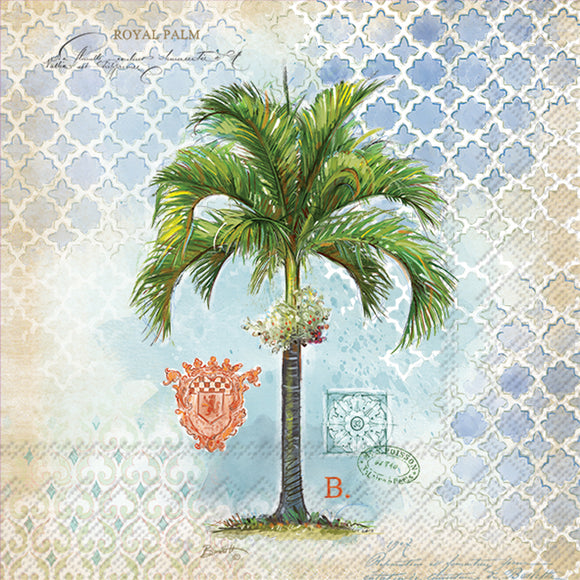 Royal Palm Cocktail Napkin