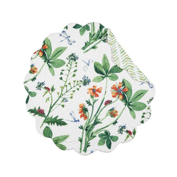 Clover Bug Round Placemat