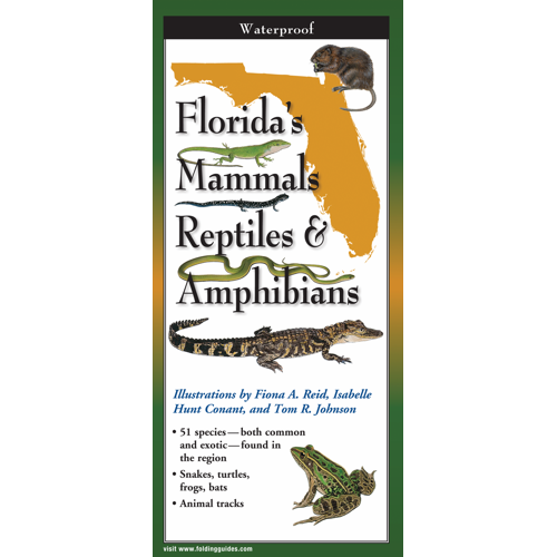 Folding Guide - Florida's Mammals Reptiles & Amphibians