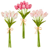 Real Touch Tulip Bundle 15" - 3 Colors Available