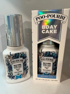 Poo-Pourri Before You Go Toilet Spray - Potty On! Birthday Cake