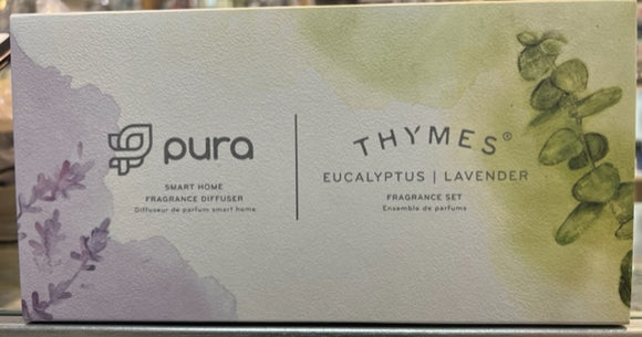 Pura Smart Home Fragrance Diffuser Kit - Eucalyptus and Lavender