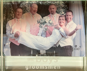 Groomsmen Glass Photo Frame