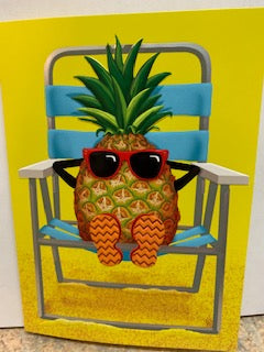 Card - AP/Birthday: Cool Pineapple Dude