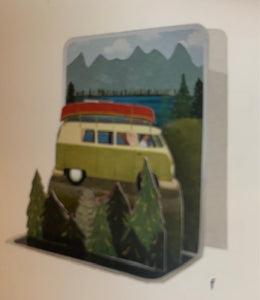 Petite 3D Pop-Up Card - Camper