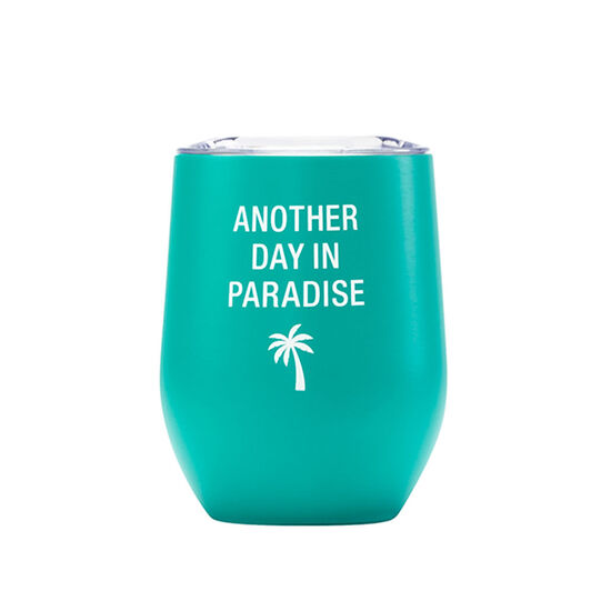 Paradise Chill Stemless Cup w/Lid