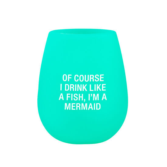 Mermaid Silicone Wine Cup