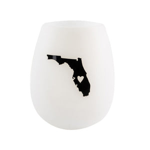 Florida Silicone Wine Cup
