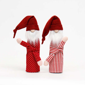 Sleepy Santa Gnome Bottle Cover - 2 Styles Available