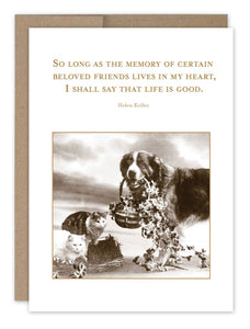 Card - SM/Pet Sympathy - Life is Good
