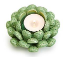 Hand-Crafted Succulent Tealight Candle Holders - Assorted Designs