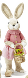 Hand Crafted Easter Bunnies - Assorted Styles and Sizes Available