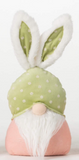 Mini Polka Dot Bunny Plush Gnome - 3 Colors Available