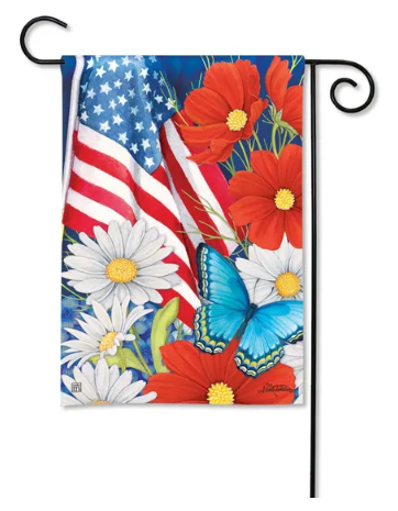 Red, White and Blue Garden Flag