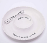 Melamine Chip and Dip Set