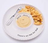 Melamine Chip and Dip Set