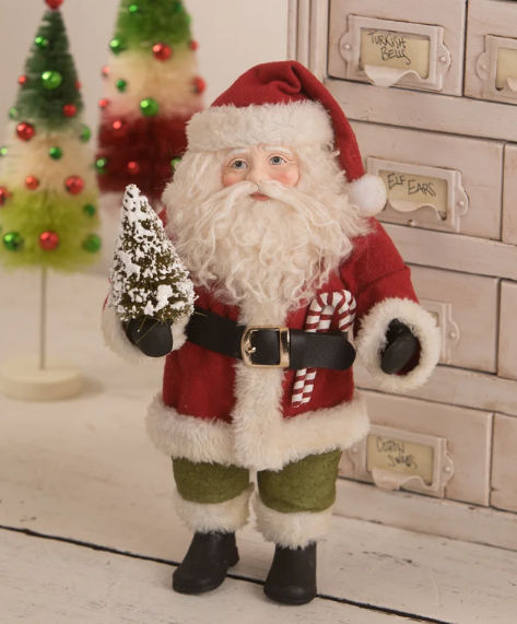 Vintage Posable Santa - by Bethany Lowe