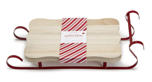 Santa's Sleigh Charcuterie Serving Board