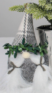 Plaid Gnome Ornament - 2 Styles Available