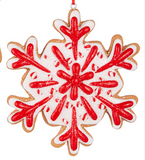 Star and Snowflake Cookie Ornament - 2 Styles Available