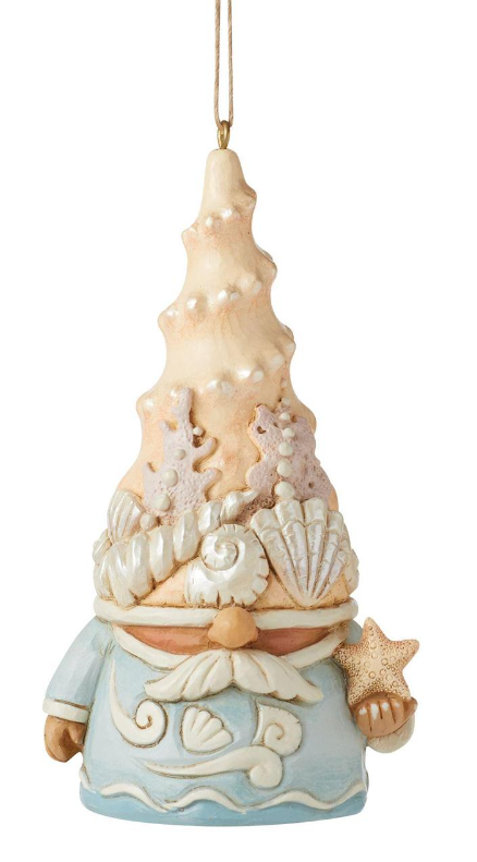 Coastal Gnome Ornament - by Jim Shore
