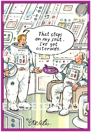 Card - ED/Birthday - Asteroids