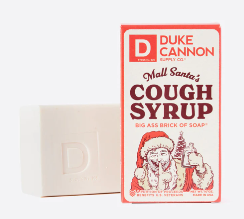 Mall Santa's Cough Syrup Soap
