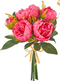 Real Touch Peony Bundle - 3 Colors Available