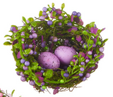 Berry Nest with Eggs - 2 Colors Available