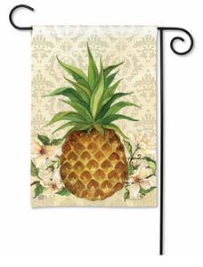 Pineapple Breeze Garden Flag