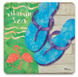 Vitamin Sea - Absorbent Coaster