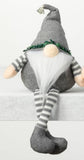Plaid Gnome Dangle Legs - 2 Styles Available