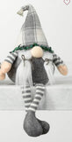Plaid Gnome Dangle Legs - 2 Styles Available