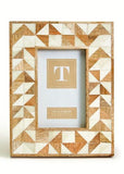 Abstract Nature Bone Inlay Photo Frames - 2 Sizes