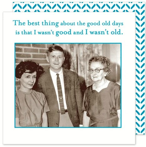 Good Old Days Napkin - Beverage