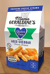 Mama Geraldine's Gluten Free Cheese Straws