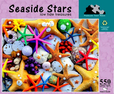 Seaside Stars - low tide treasures