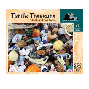 Turtle Treasure - A Seek and Find Puzzle