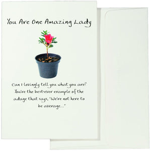 Card - PIX/Special Woman - You Are One Amazing Lady