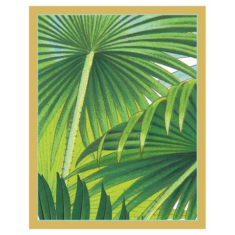 Palm Fronds Bridge Tally Sheets - 12 Per Package
