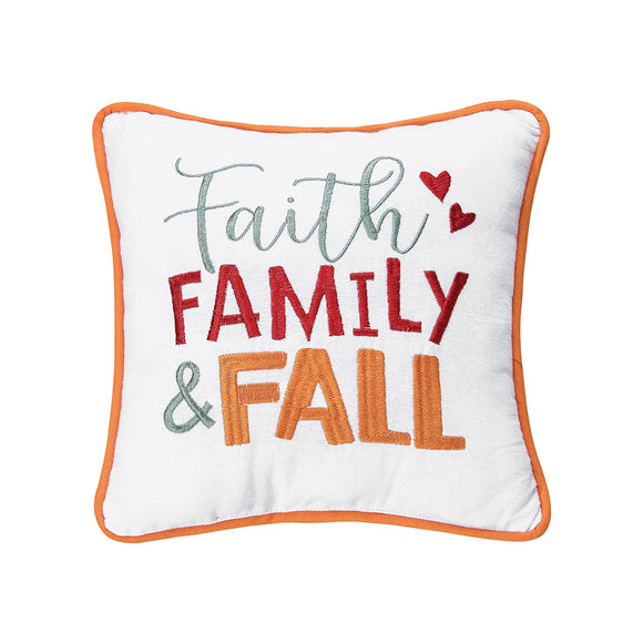 Faith Family Fall Pillow