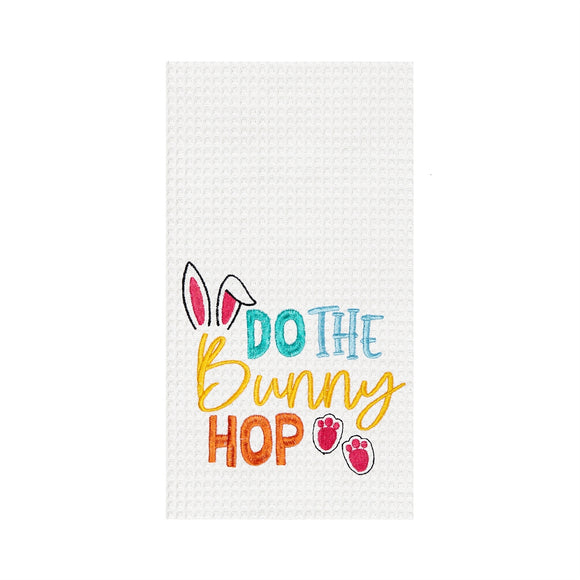 Do The Bunny Hop - Waffle Kitchen Towel