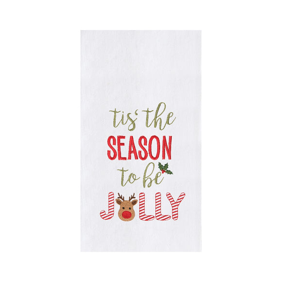 Season To Be Jolly - Flour Sack Kitchen Towel